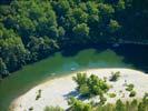 Photos aériennes de "canoe" - Photo réf. U100003 - Les Gorges du Chassezac, un endroit idéal pour se retrouver au milieu de la nature.