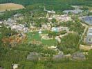 Photos aériennes de Plailly (60128) - Le Parc Astérix | Oise, Picardie, France - Photo réf. U100182 - Le Parc Astérix est un parc d'attractions diverses dont plusieurs grand huit.