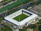 Photos aériennes - Installations sportives - Photo réf. U100196 - Le stade Auguste-Delaune a été entièrement refait à neuf durant les années 2000 et peut accueillir 21 684 spectateurs.