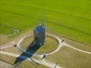 Photos aériennes de "bataille" - Photo réf. U100219 - Le clbre Moulin de Valmy symbolise la victoire franaise sur les Prussiens lors de la bataille de Valmy en 1792.