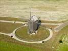 Photos aériennes de Valmy (51800) | Marne, Champagne-Ardenne, France - Photo réf. U100222 - Le clbre Moulin de Valmy symbolise la victoire franaise sur les Prussiens lors de la bataille de Valmy en 1792.