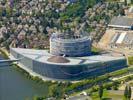 Photos aériennes de "siège" - Photo réf. U100241 - Depuis Décembre 1992, le siège du Parlement Européen est fixé à Strasbourg.