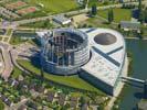 Photos aériennes de "siège" - Photo réf. U100245 - Depuis Décembre 1992, le siège du Parlement Européen est fixé à Strasbourg.