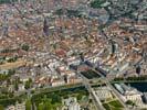 Photos aériennes de "Grande" - Photo réf. U100264 - La Grande Ile de Strasbourg et ses monuments, dont la Cathdrale, est class au Patrimoine Mondiale de l'UNESCO.