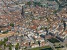 Photos aériennes de "patrimoine" - Photo réf. U100265 - La Grande Ile de Strasbourg et ses monuments, dont la Cathdrale, est class au Patrimoine Mondiale de l'UNESCO.