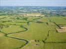 Photos aériennes de Reux (14130) - Autre vue | Calvados, Basse-Normandie, France - Photo réf. U100289 - La Touques est un des fleuves franais.