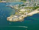 Photos aériennes de "fortification" - Photo réf. U100337 - La Citadelle de Port-Louis fut l'lment principal de dfense de la rade de Lorient au 18me sicle.