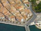 Photos aériennes de Martigues (13500) - Le Centre Ville | Bouches-du-Rhône, Provence-Alpes-Côte d'Azur, France - Photo réf. U100425