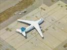 Photos aériennes de "MRS" - Photo réf. U100433 - L'aéroport de Marseille-Provence, un Antonov An-124 stationné.
