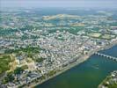 Photos aériennes de Saumur (49400) - Le Centre Ville | Maine-et-Loire, Pays de la Loire, France - Photo réf. U100451 - Saumur et son Chteau font partie du Val de Loire class au Patrimoine Mondial de l'UNESCO.