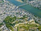Photos aériennes de Saumur (49400) | Maine-et-Loire, Pays de la Loire, France - Photo réf. U100455 - Saumur et son Château font partie du Val de Loire classé au Patrimoine Mondial de l'UNESCO.