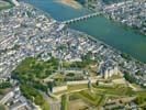 Photos aériennes de "fortifications*" - Photo réf. U100455 - Saumur et son Chteau font partie du Val de Loire class au Patrimoine Mondial de l'UNESCO.