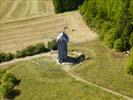 Photos aériennes de "vent" - Photo réf. U100554 - Le moulin  vent de Azannes-et-Soumazannes dans la Meuse.