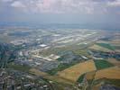 Photos aériennes - Aéroports et transport aérien - Photo réf. U100625 - L'aéroport de Roissy Charles de Gaulle est le plus grand aéroport français.
