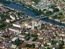Photos aériennes de Auxerre (89000) - Le Centre Ville | Yonne, Bourgogne, France - Photo réf. U100656 - L'Abbaye Saint-Germain date de l'an 800.