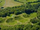 Photos aériennes de "monument" - Photo réf. T104967 - La Butte de Vauquois est un haut-lieu de la guerre des mines en Argonne, de nombreux entonnoirs en tmoignent.