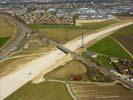 Photos aériennes de Trois-Puits (51500) - Le Chantier du Contournement Sud de Reims | Marne, Champagne-Ardenne, France - Photo réf. U101924