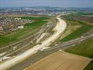 Photos aériennes de Champfleury (10700) - Le Chantier du Contournement Sud de Reims | Aube, Champagne-Ardenne, France - Photo réf. U101931