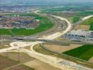 Photos aériennes de Champfleury (10700) - Le Chantier du Contournement Sud de Reims | Aube, Champagne-Ardenne, France - Photo réf. U101939