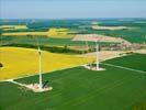 Photos aériennes de Bovée-sur-Barboure (55190) - Les Eoliennes | Meuse, Grand Est, France - Photo réf. U102554