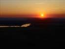 Photos aériennes de Lachaussée (55210) | Meuse, Lorraine, France - Photo réf. U102888 - Coucher de soleil sur l'tang de La Chausse dans la Meuse.