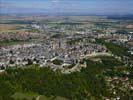 Photos aériennes de "ville" - Photo réf. U105896 - Laon, ville fortifiée sur une colline.