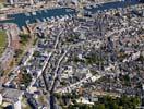 Photos aériennes de Cherbourg-Octeville (50100) - Le Centre Ville | Manche, Basse-Normandie, France - Photo réf. U106491