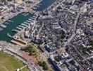 Photos aériennes de Cherbourg-Octeville (50100) - Le Centre Ville | Manche, Basse-Normandie, France - Photo réf. U106493