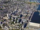 Photos aériennes de Cherbourg-Octeville (50100) - Le Centre Ville | Manche, Basse-Normandie, France - Photo réf. U106496