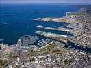 Photos aériennes de Cherbourg-Octeville (50100) - Le Port de Plaisance | Manche, Basse-Normandie, France - Photo réf. U106524