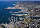 Photos aériennes de Cherbourg-Octeville (50100) - Le Port de Plaisance | Manche, Basse-Normandie, France - Photo réf. U106527