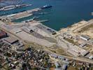 Photos aériennes de Cherbourg-Octeville (50100) - Port de Commerce | Manche, Basse-Normandie, France - Photo réf. U106563