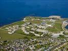 Photos aériennes de Cherbourg-Octeville (50100) - La Rade, l'Ecole Militaire et les Forts | Manche, Basse-Normandie, France - Photo réf. U106701