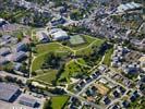 Photos aériennes de Tourlaville (50110) - Le Parc paysager de Bagatelle | Manche, Normandie, France - Photo réf. U106744