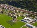 Photos aériennes de Biasca (CH-6710) - Biasca Stazione | , Ticino, Suisse - Photo réf. U107198