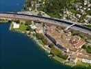 Photos aériennes de Bissone (CH-6816) - Bissone | , Ticino, Suisse - Photo réf. U107230
