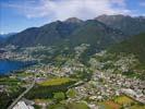 Photos aériennes de Tenero-Contra (CH-6598) - Tenero | , Ticino, Suisse - Photo réf. U108143