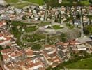 Photos aériennes de "fort" - Photo réf. U108170 - Les châteaux de Bellinzona figurent depuis l'an 2000 sur la liste du patrimoine culturel mondial de l'UNESCO.