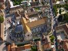 Photos aériennes de Langres (52200) | Haute-Marne, Champagne-Ardenne, France - Photo réf. U108222 - La Cathdrale Saint-Mamms et son clotre,  mi-chemin en l'art roman et l'art gothique.