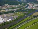 Photos aériennes de Frouard (54390) | Meurthe-et-Moselle, Lorraine, France - Photo réf. U108395 - La zone industrielle de Frouard. (Meurthe-et-Moselle)