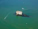 Photos aériennes de "Porte" - Photo réf. U108867 - Le Fort Boyard rendu clbre par l'mission tlvise qui porte son nom.