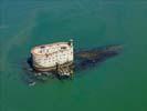 Photos aériennes de "fort boyard" - Photo réf. U108868 - Le Fort Boyard rendu clbre par l'mission tlvise qui porte son nom.