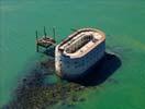 Photos aériennes de "Porte" - Photo réf. U108870 - Le Fort Boyard rendu clbre par l'mission tlvise qui porte son nom.