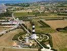 Photos aériennes de Saint-Denis-d'Oléron (17650) | Charente-Maritime, Poitou-Charentes, France - Photo réf. U109048 - La Phare de Chassiron, haut de 48 mtres, et son jardin remarquable.