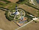 Photos aériennes de "Jardin" - Photo réf. U109049 - La Phare de Chassiron, haut de 48 mtres, et son jardin remarquable.