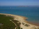 Photos aériennes - Îles et presqu'îles - Photo réf. U109162 - Vue depuis l'Ile d'Olron, on apercoit le Fort-Boyard, l'Ile d'Ax et la cte.