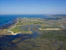 Photos aériennes - Îles et presqu'îles - Photo réf. U109846 - Les marais sont nombreux sur l'Ile de R.