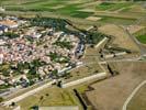 Photos aériennes de "remparts" - Photo réf. U109935 -  La commune de Saint-Martin-de-R sur l'Ile de R  fait partie des douze sites Vauban classs au Patrimoine Mondial de l'UNESCO.