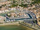 Photos aériennes de "fortifications*" - Photo réf. U109938 -  La commune de Saint-Martin-de-R sur l'Ile de R  fait partie des douze sites Vauban classs au Patrimoine Mondial de l'UNESCO.