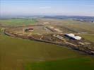 Photos aériennes de Chambley-Bussières (54890) - Chambley Air Base - Planet'Air | Meurthe-et-Moselle, Lorraine, France - Photo réf. U110023 - Chambley Planet'Air : Les hangars 1 et 2 sont termins, les 4 suivants en construction.